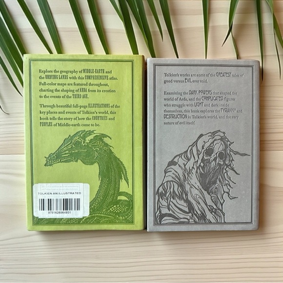 David Day Tolkien Flexibound Set – An Atlas & Dark Powers of Tolkien Illustrated - Picture 2 of 16